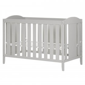 South Shore Angel 2 in 1 Convertible Crib Soft Gray