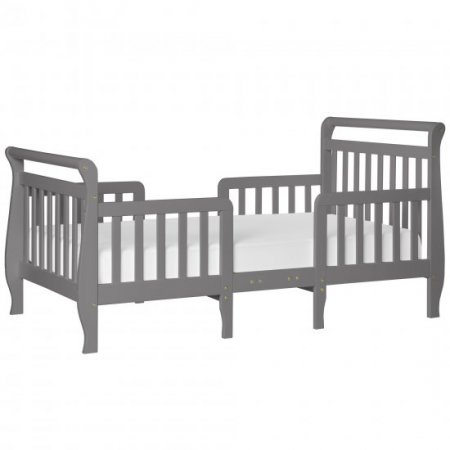 Dream On Me Emma 3 in 1 Convertible Toddler Bed In Storm Gray