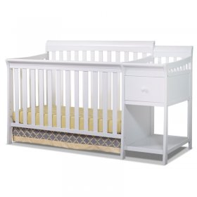 Sorelle Florence Crib and Changer in White