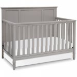 Delta Children Epic 4-in-1 Convertible Crib, Gray