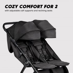 Baby Jogger City Tour 2 Double Stroller, Jet