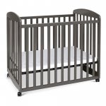 DaVinci Alpha Rocking Mini Crib, Slate