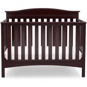 Delta Children Baker 4-in-1 Convertible Crib, Dark Chocolate