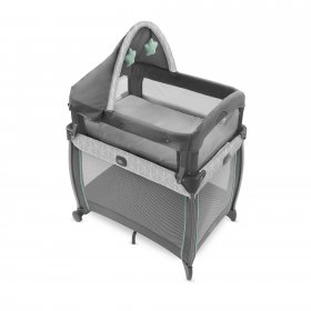 Graco My View 4-in-1 Infant to Toddler Bassinet, Derby