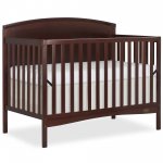 Dream On Me Eden 5-in-1 Convertible Full Panel Crib in Espresso