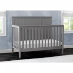 Delta Children Epic 4-in-1 Convertible Crib, Gray