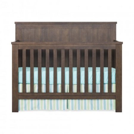 Child Craft Calder 4-in-1 Convertible Crib, Brushed Truffle Brown