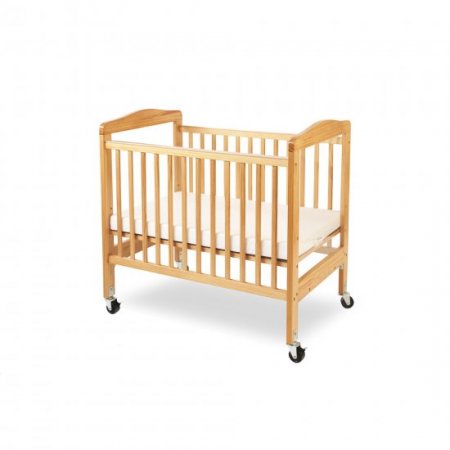 LA Baby Mini/Portable Non-folding Wooden Window Crib