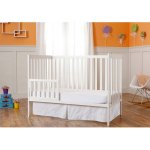 Dream On Me Synergy 5-in-1 Convertible Crib White