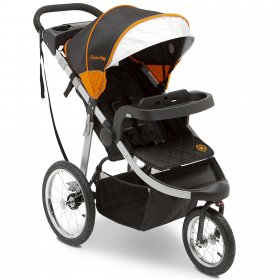 Jeep Unlimited Range Jogger by Delta Children, Trek Orange Tonal