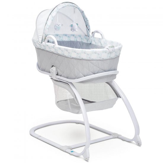 Delta Children Deluxe Moses Bassinet (Windmill)