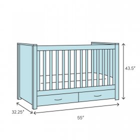 Haven 4-in-1 Convertible Crib