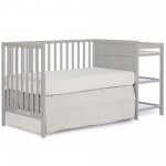 Dream On Me Synergy Convertible Crib And Changer In Pebble Gray