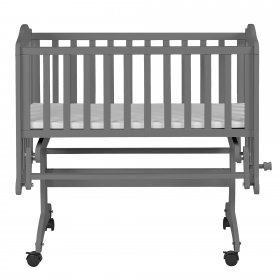 Dream On Me Lullaby Cradle Glider, Steel Gray