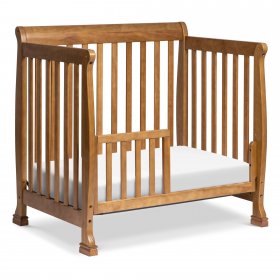 DaVinci Kalani 4-in-1 Mini Crib and Twin Bed, Chestnut