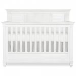 evolur Signature Cape May 5 In 1 Full Panel Convertible Crib, Weathered White