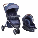 Monbebe Edge Travel System Stroller and Infant Car Seat, Boho