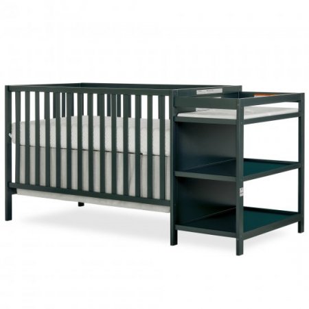 Dream On Me Synergy Convertible Crib And Changer In Olive