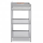 Dream On Me Synergy Convertible Crib And Changer In Pebble Gray