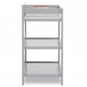 Dream On Me Synergy Convertible Crib And Changer In Pebble Gray