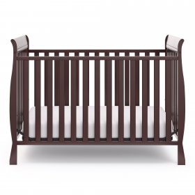 Storkcraft Maxwell 3-in-1 Convertible Crib, Espresso