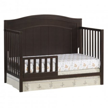 Oxford Baby North Bay Toddler Bed Guard Rail, Espresso