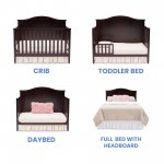 Delta Children Madrid 4-in-1 Convertible Crib, Dark Chocolate