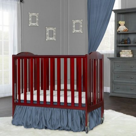 Dowdell Birch Folding Portable Crib