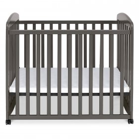 DaVinci Alpha Rocking Mini Crib, Slate