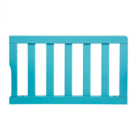 Dream On Me Universal Convertible Crib Toddler Guard Rail, Aqua Sky