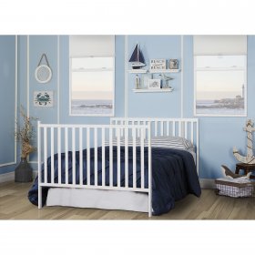 Dream On Me Synergy 5 in 1 Convertible Crib in White