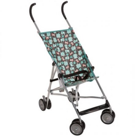 Cosco Umbrella Stroller Without Canopy Sleep Monsters-Color:Blue/Multi