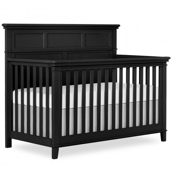 Slumber Baby Blue Ridge 4 in 1 Convertible Crib in Black