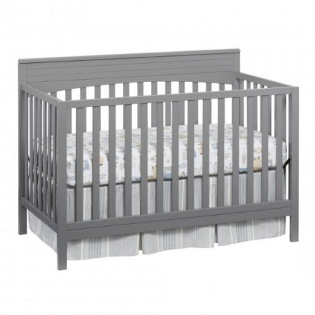 Oxford Baby Harper 4 in 1 Convertible Crib Dove Gray