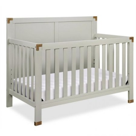 Rosebery Kids Transitional 5-in-1 Convertible Crib in Graphite Grey