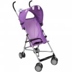 Cosco Comfort Height Character Umbrella Stroller, Purple Hippo