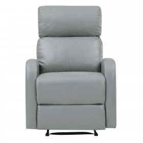 Suite Bebe Aubrey Fabric Recliner, Gray