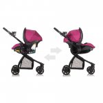 Evenflo Urbini Omni Plus Travel System Stroller, Raspberry Pink