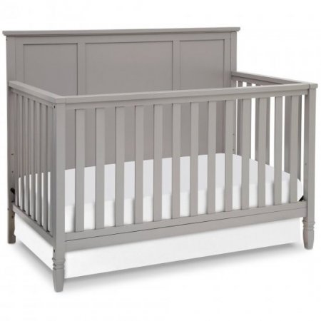 Delta Children Epic 4-in-1 Convertible Crib, Gray