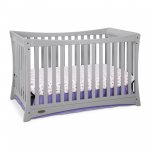 Graco Tatum 4-in-1 Convertible Crib, Pebble Gray