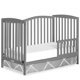 Dream On Me Chelsea 5-in-1 Convertible Crib, Storm Grey , 53x29x38 Inch (Pack of 1)