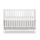 Dream On Me Synergy 5-in-1 Convertible Crib in White, Greenguard Gold Certified