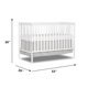 Dream On Me Synergy 5-in-1 Convertible Crib in White, Greenguard Gold Certified